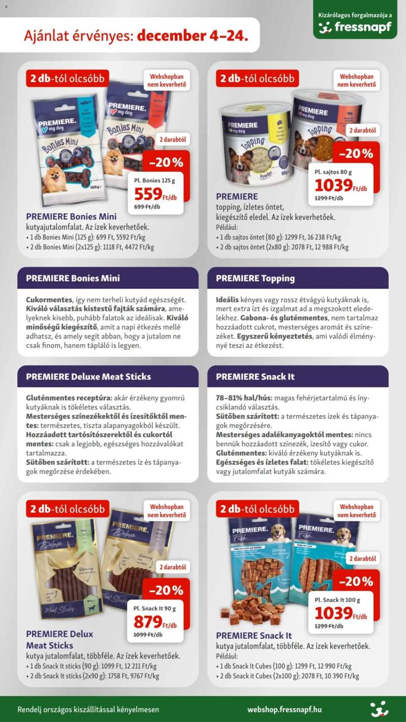 Fressnapf Akciós újság Fressnapf 7 oldal