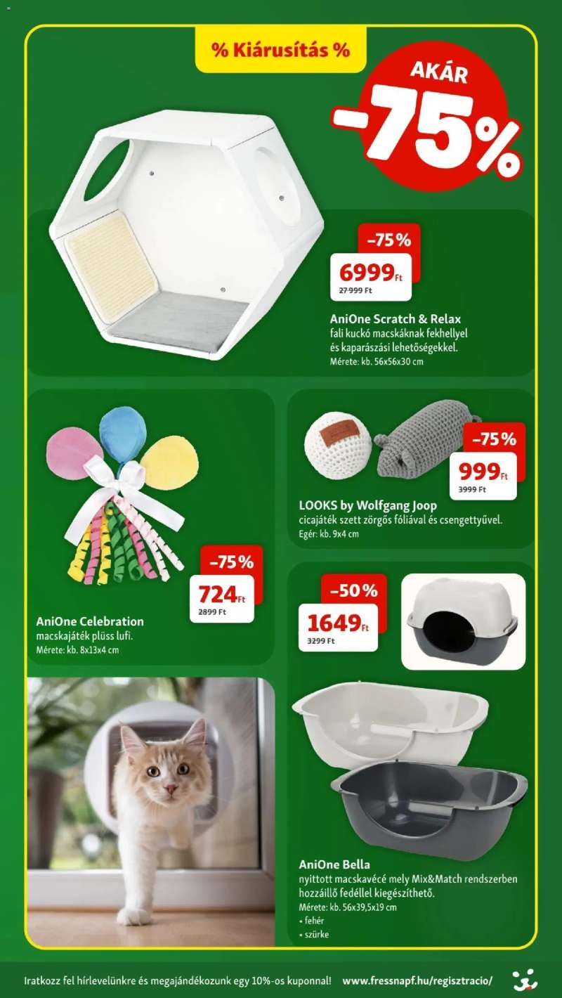 Fressnapf Akciós újság Fressnapf 12 oldal