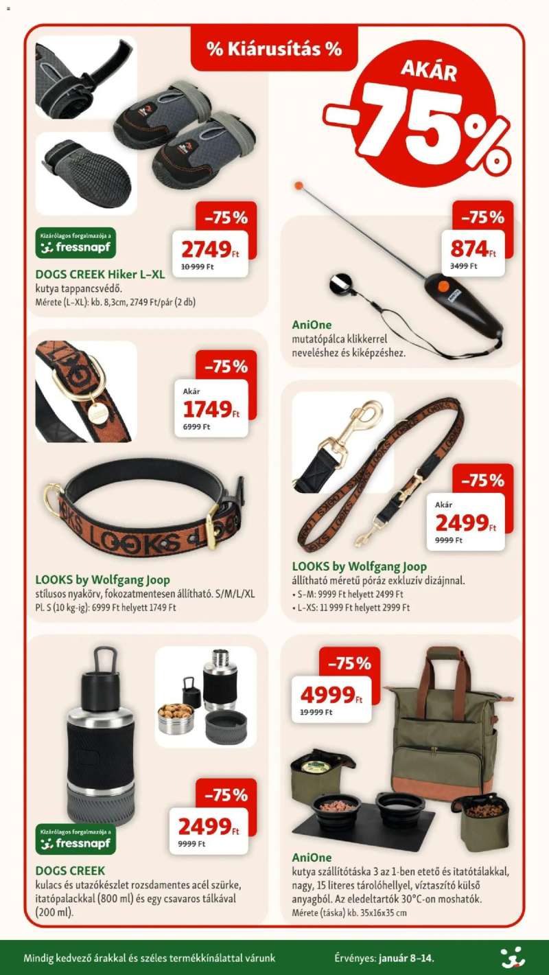 Fressnapf Akciós újság Fressnapf 14 oldal