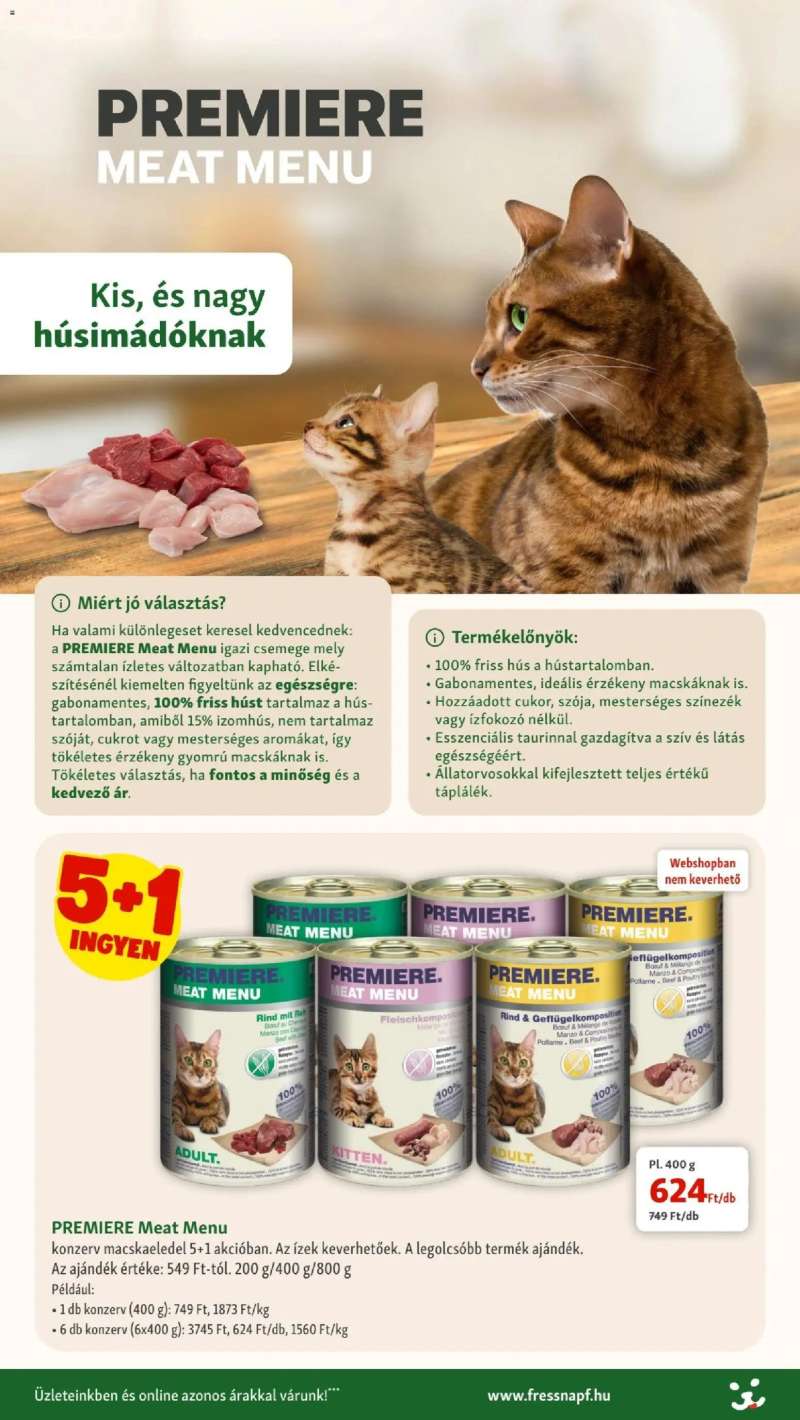 Fressnapf Akciós újság Fressnapf 5 oldal