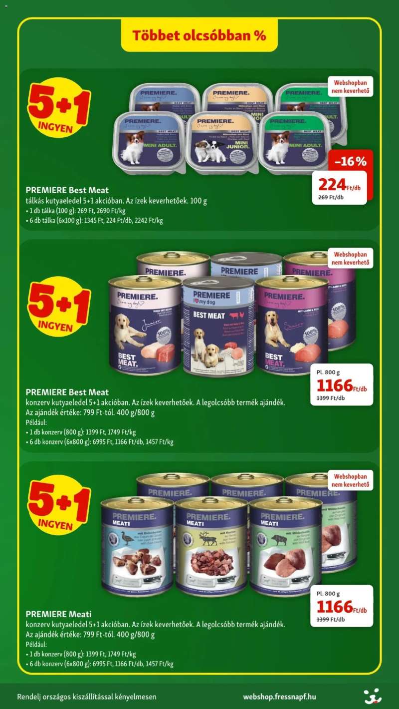 Fressnapf Akciós újság Fressnapf 7 oldal