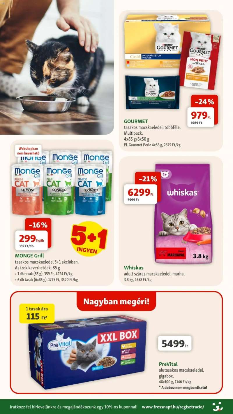 Fressnapf Akciós újság Fressnapf 8 oldal
