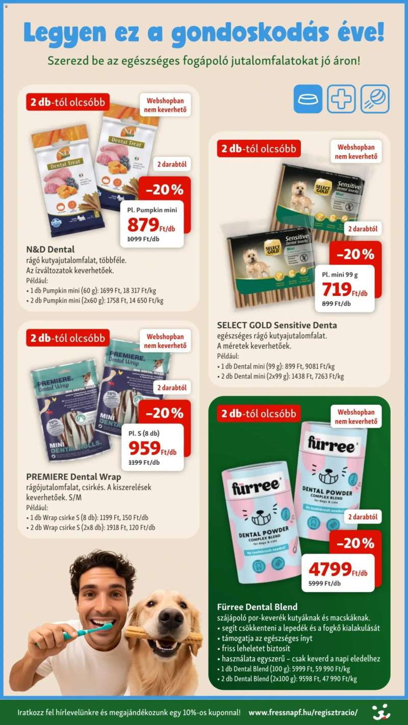 Fressnapf Akciós újság Fressnapf 12 oldal