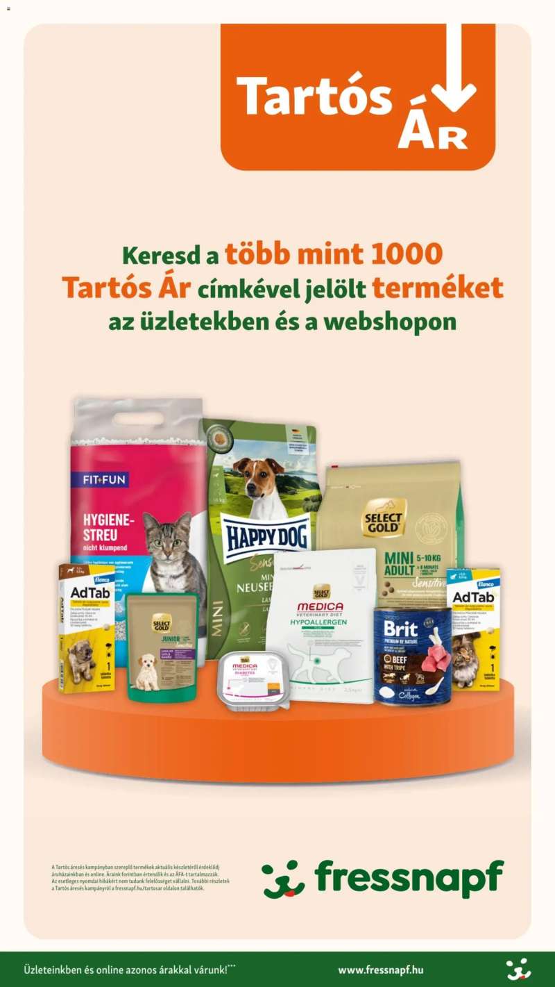 Fressnapf Akciós újság Fressnapf 17 oldal