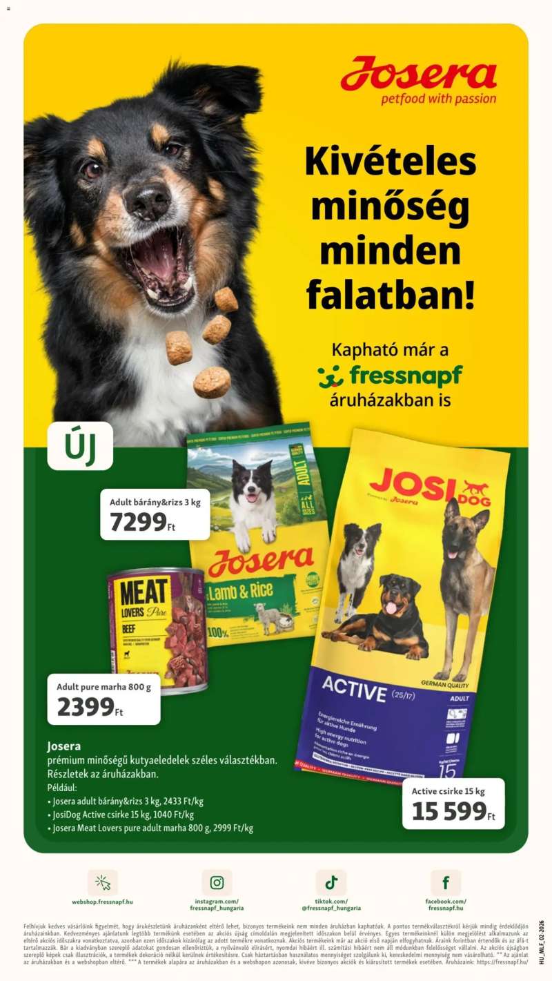 Fressnapf Akciós újság Fressnapf 18 oldal