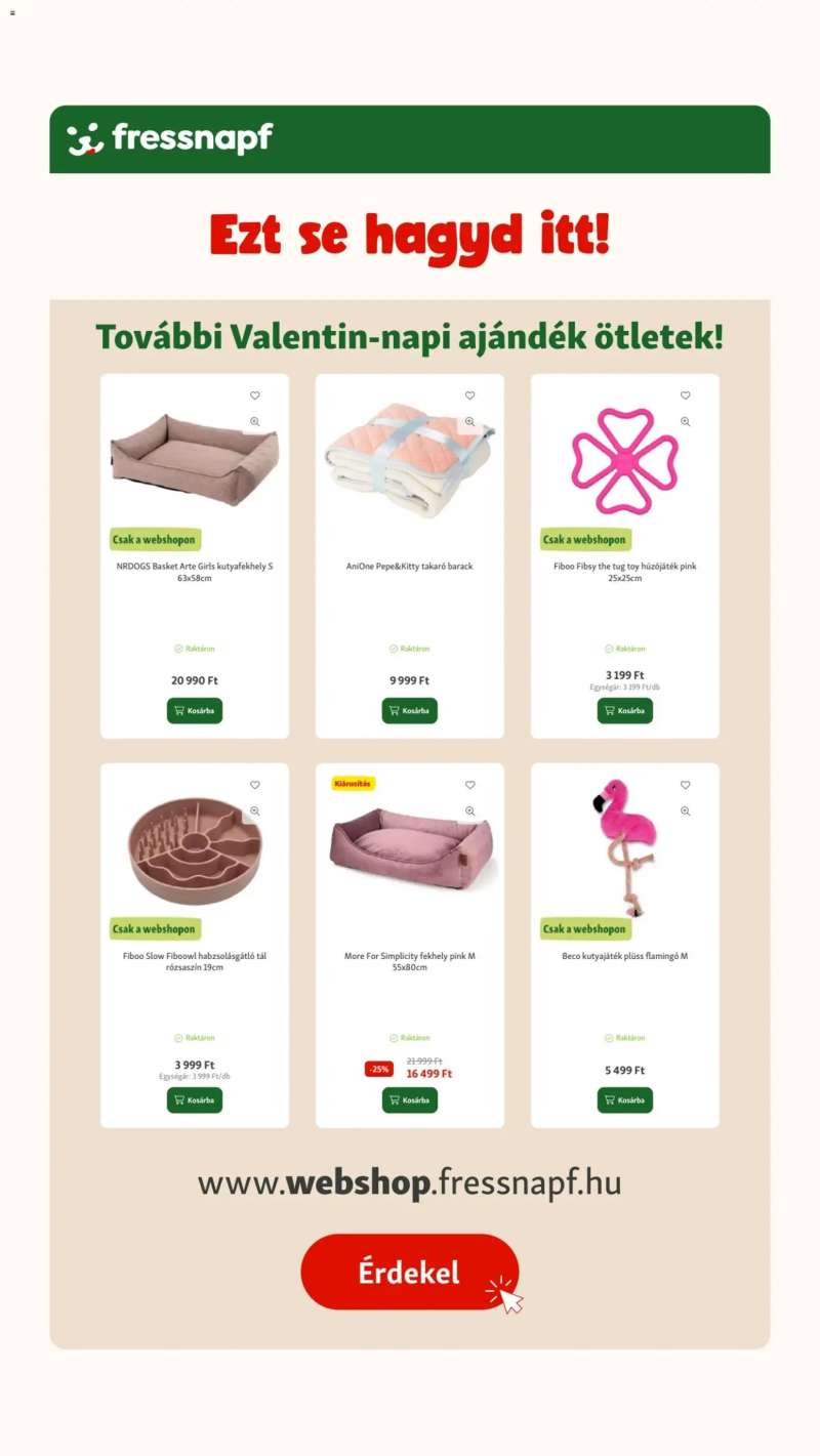 Fressnapf Akciós újság Fressnapf 19 oldal