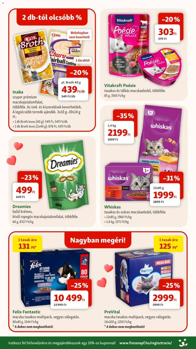 Fressnapf Akciós újság Fressnapf 8 oldal