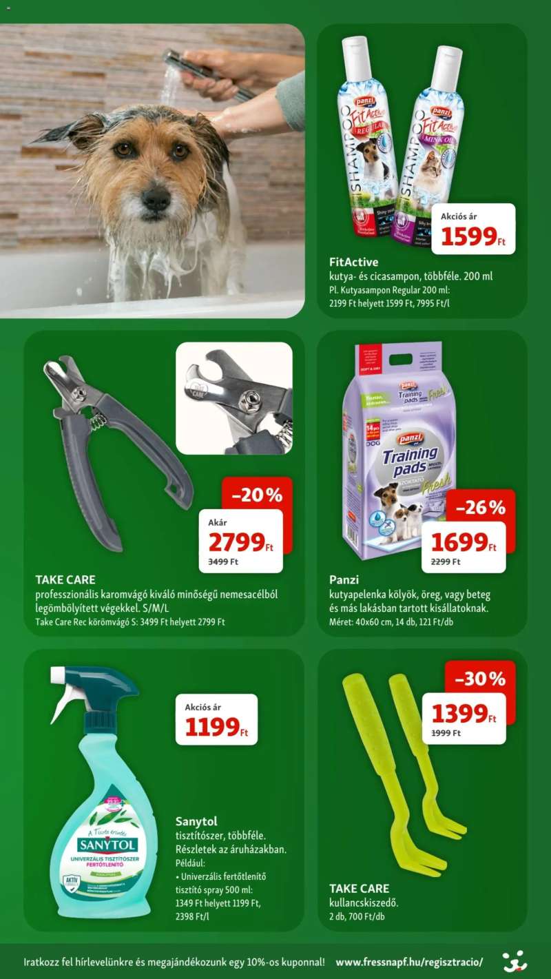 Fressnapf Fressnapf akciós újság 12 oldal