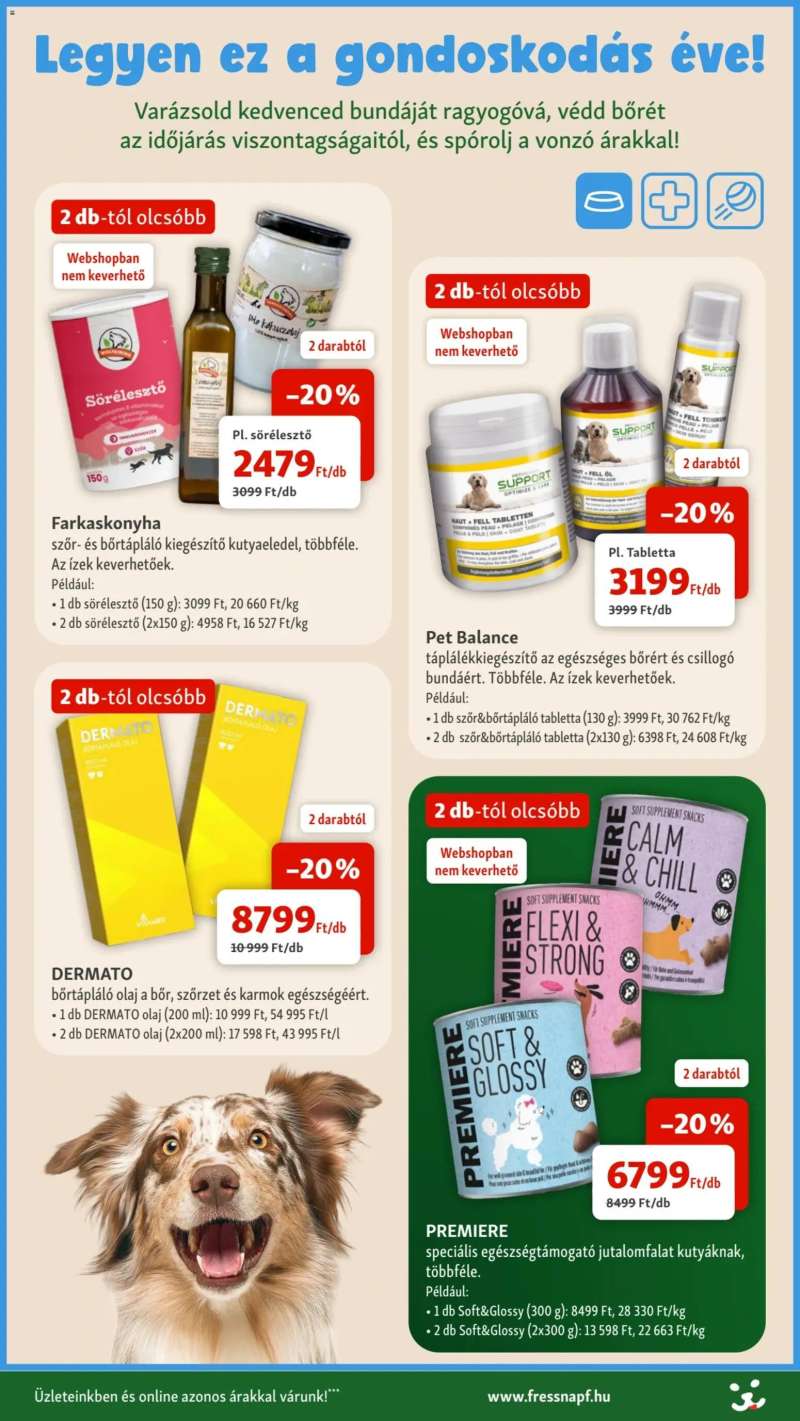 Fressnapf Fressnapf akciós újság 13 oldal