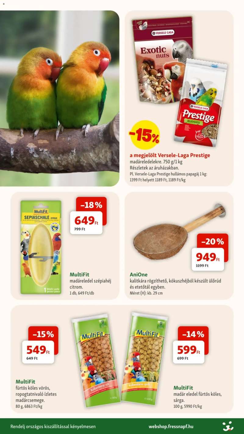 Fressnapf Fressnapf akciós újság 15 oldal