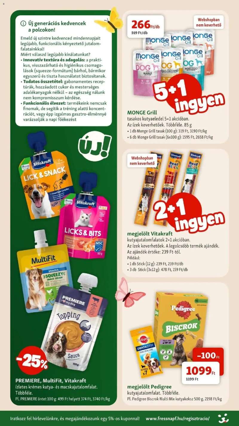 Fressnapf Fressnapf újság érvényessége 2026.04.15-ig 12 oldal