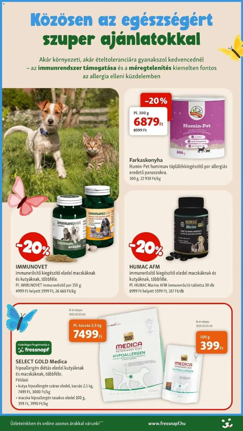 Fressnapf Fressnapf újság érvényessége 2026.04.15-ig 14 oldal