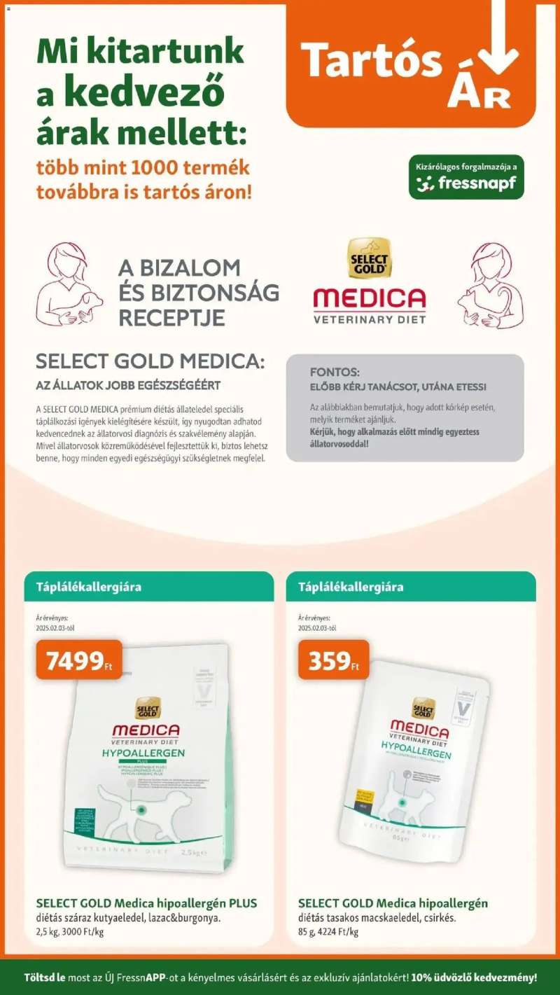 Fressnapf Fressnapf újság érvényessége 2026.04.15-ig 3 oldal