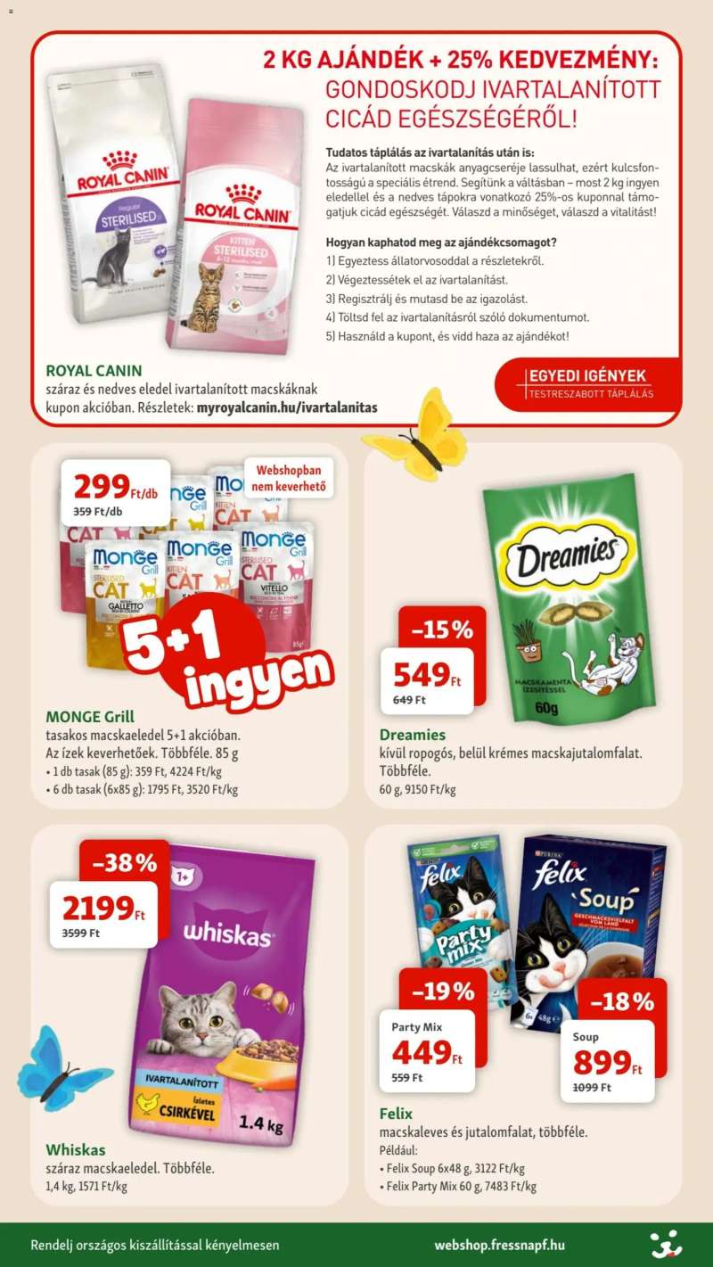 Fressnapf Fressnapf akciós újság 10 oldal