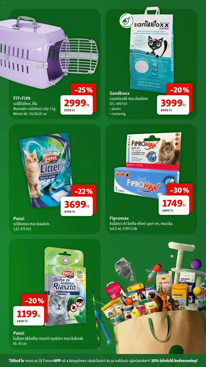 Fressnapf Fressnapf akciós újság 11 oldal