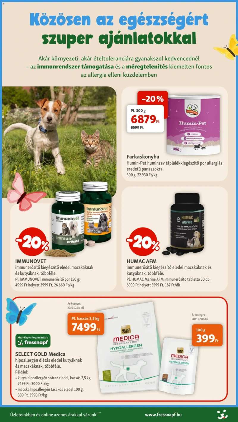 Fressnapf Fressnapf akciós újság 14 oldal