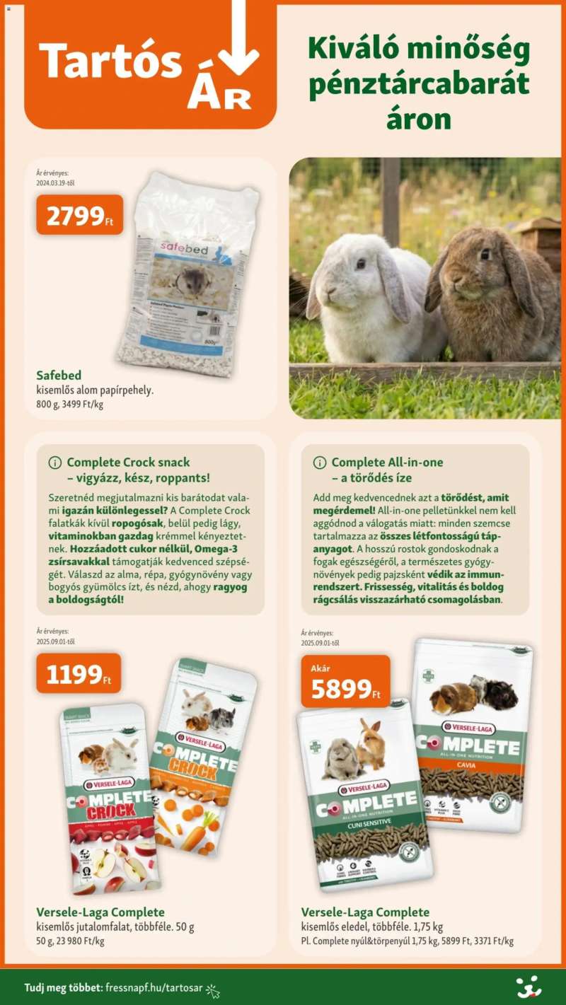 Fressnapf Fressnapf akciós újság 6 oldal