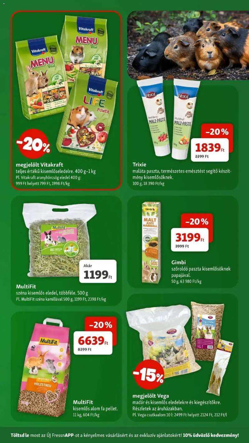 Fressnapf Fressnapf aktuális akciós újság 15 oldal