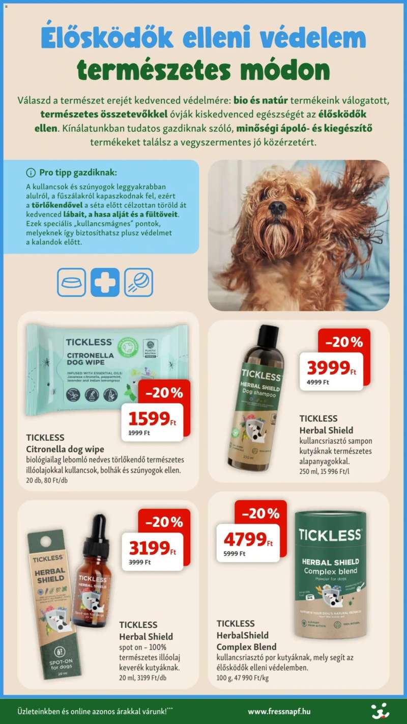 Fressnapf Fressnapf akciós újság 12 oldal