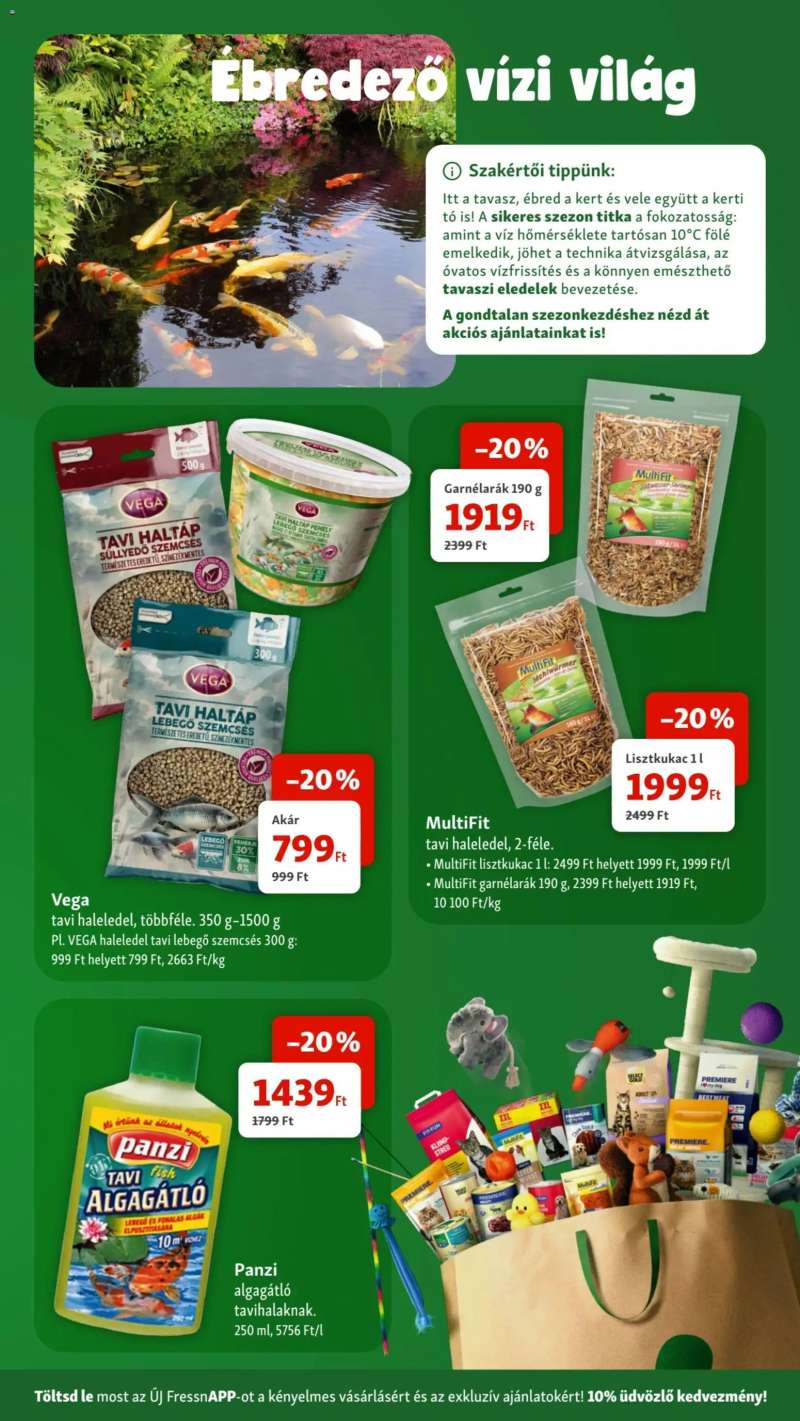 Fressnapf Fressnapf akciós újság 15 oldal