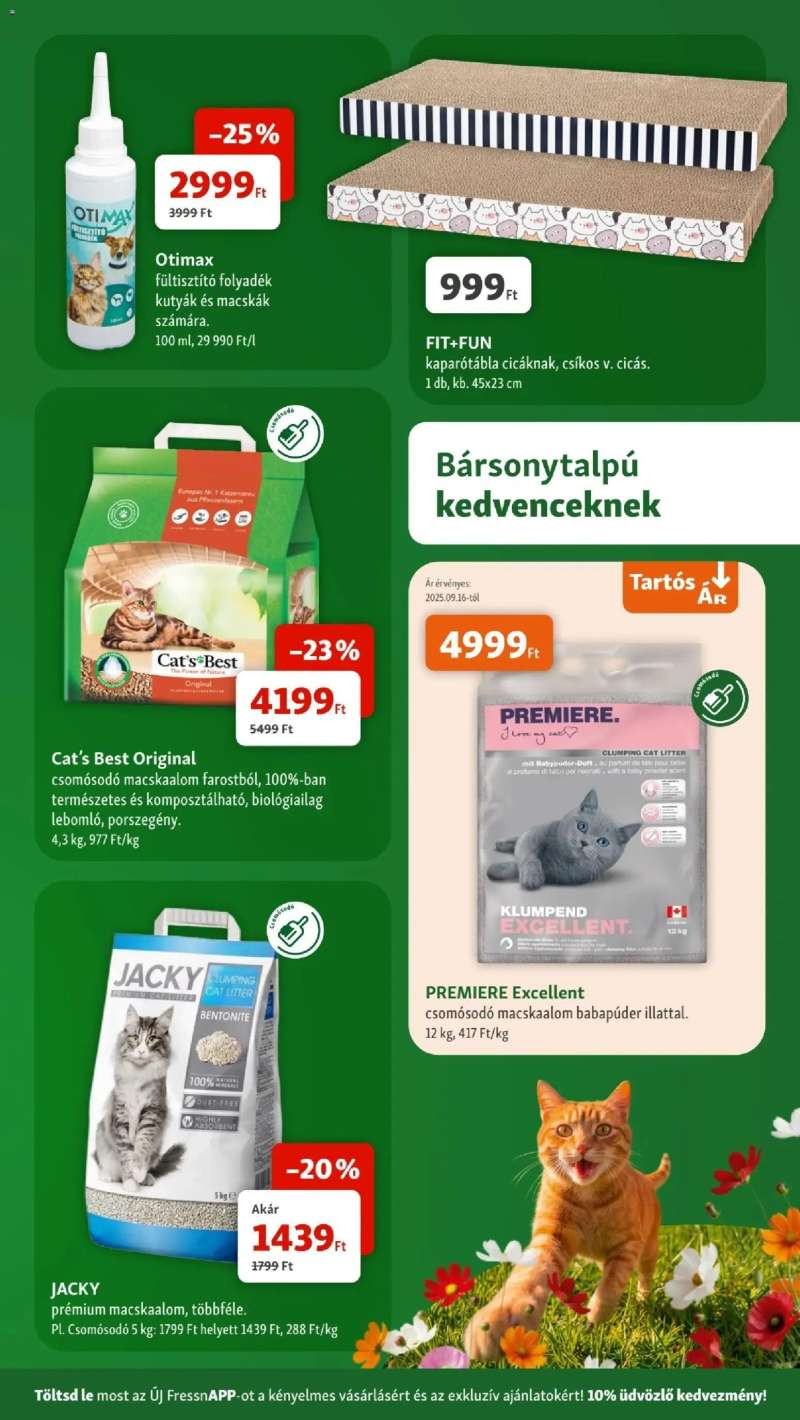 Fressnapf Fressnapf akciós újság 11 oldal
