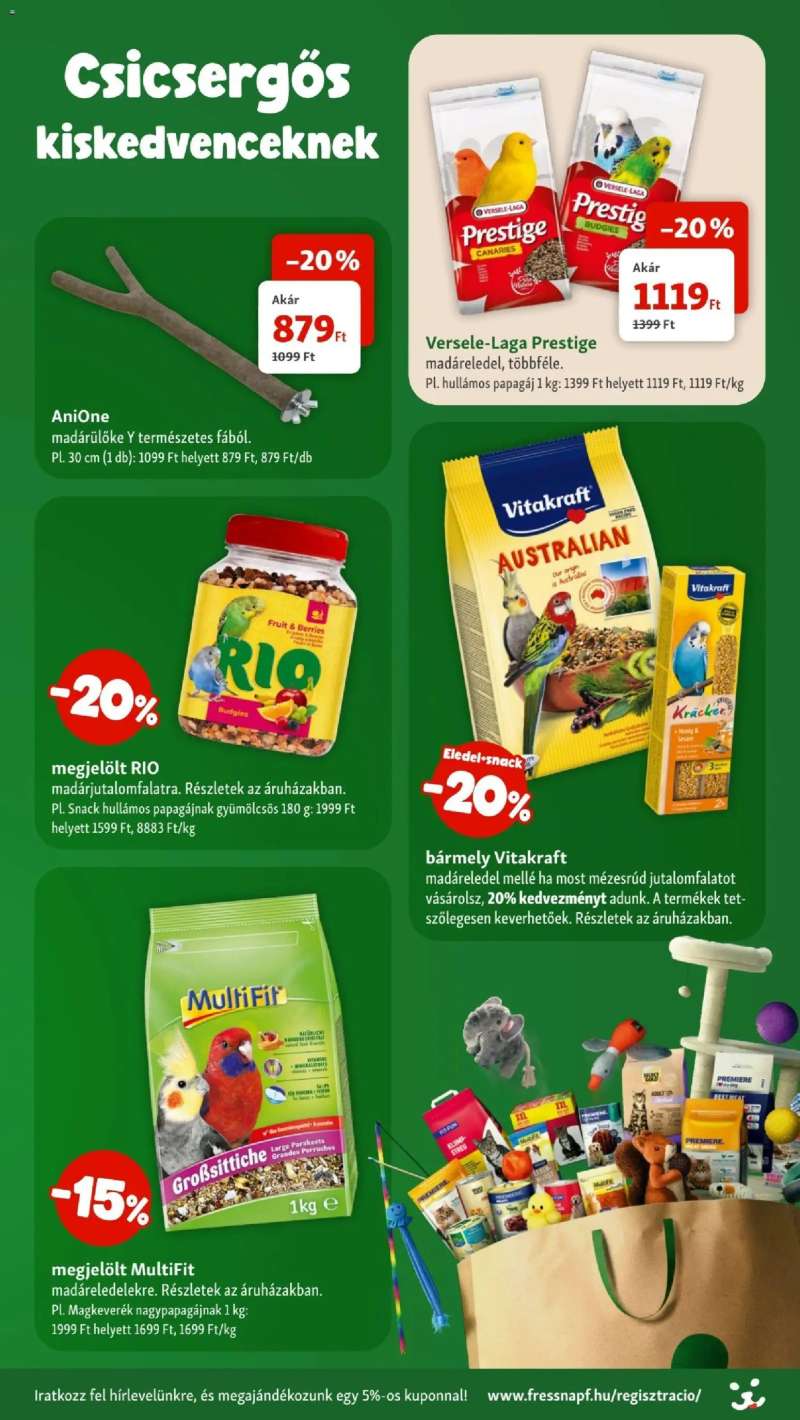 Fressnapf Fressnapf akciós újság 16 oldal