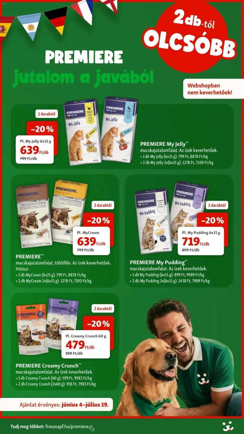 Fressnapf Fressnapf akciós újság 4 oldal