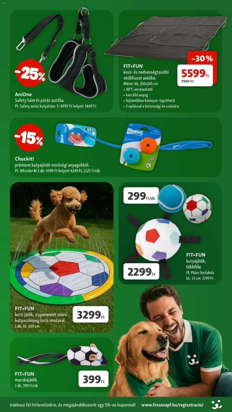 Fressnapf Fressnapf akciós újság 6 oldal