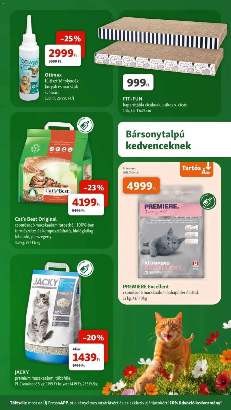 Fressnapf Fressnapf aktuális akciós újság 11 oldal