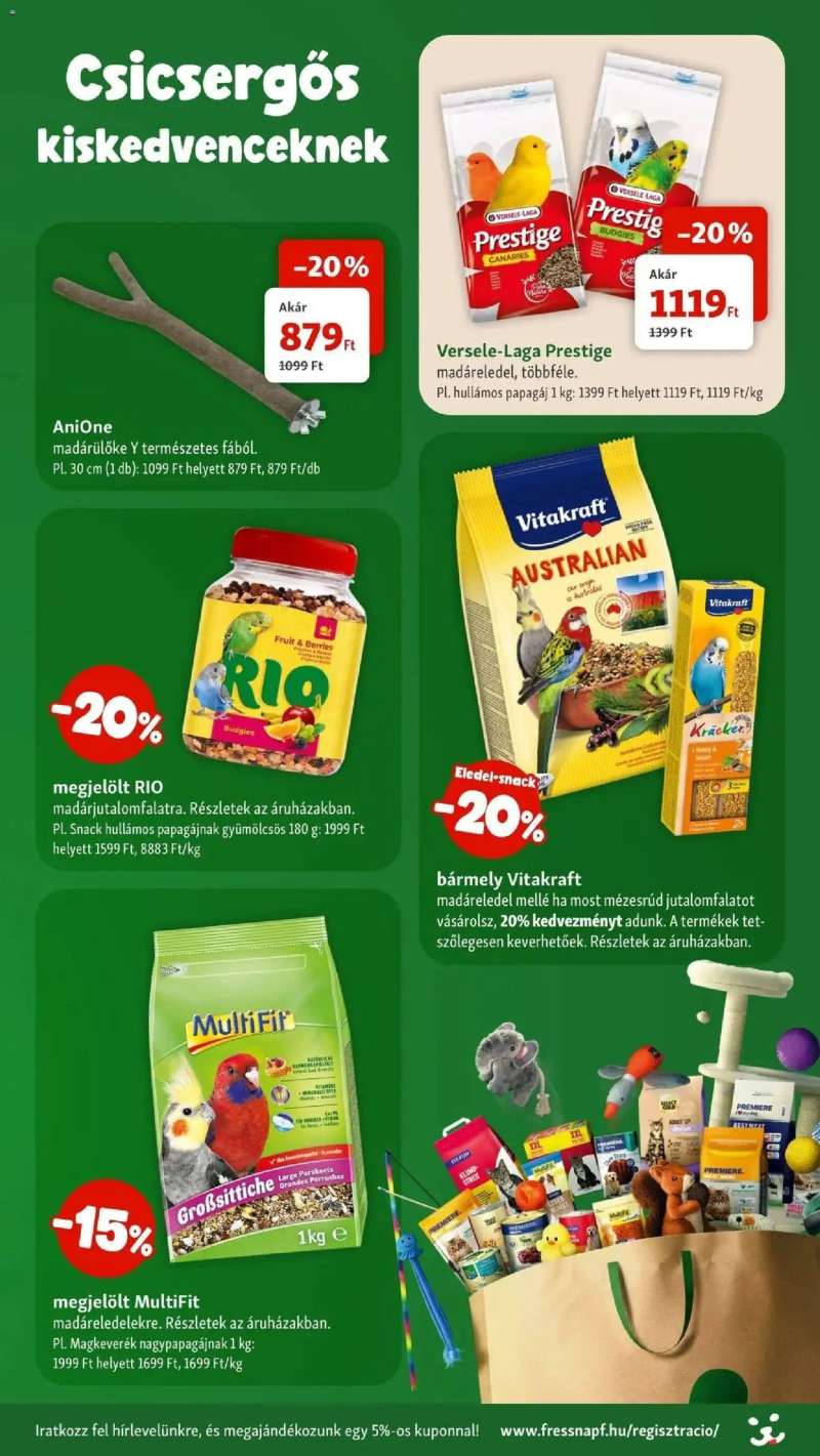 Fressnapf Fressnapf aktuális akciós újság 16 oldal