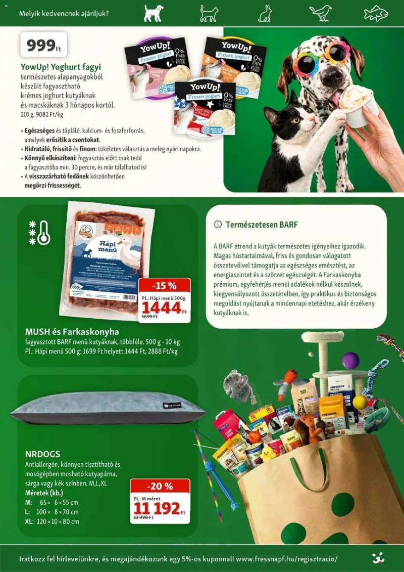 Fressnapf Fressnapf újság érvényessége 2026.07.08-ig 9 oldal