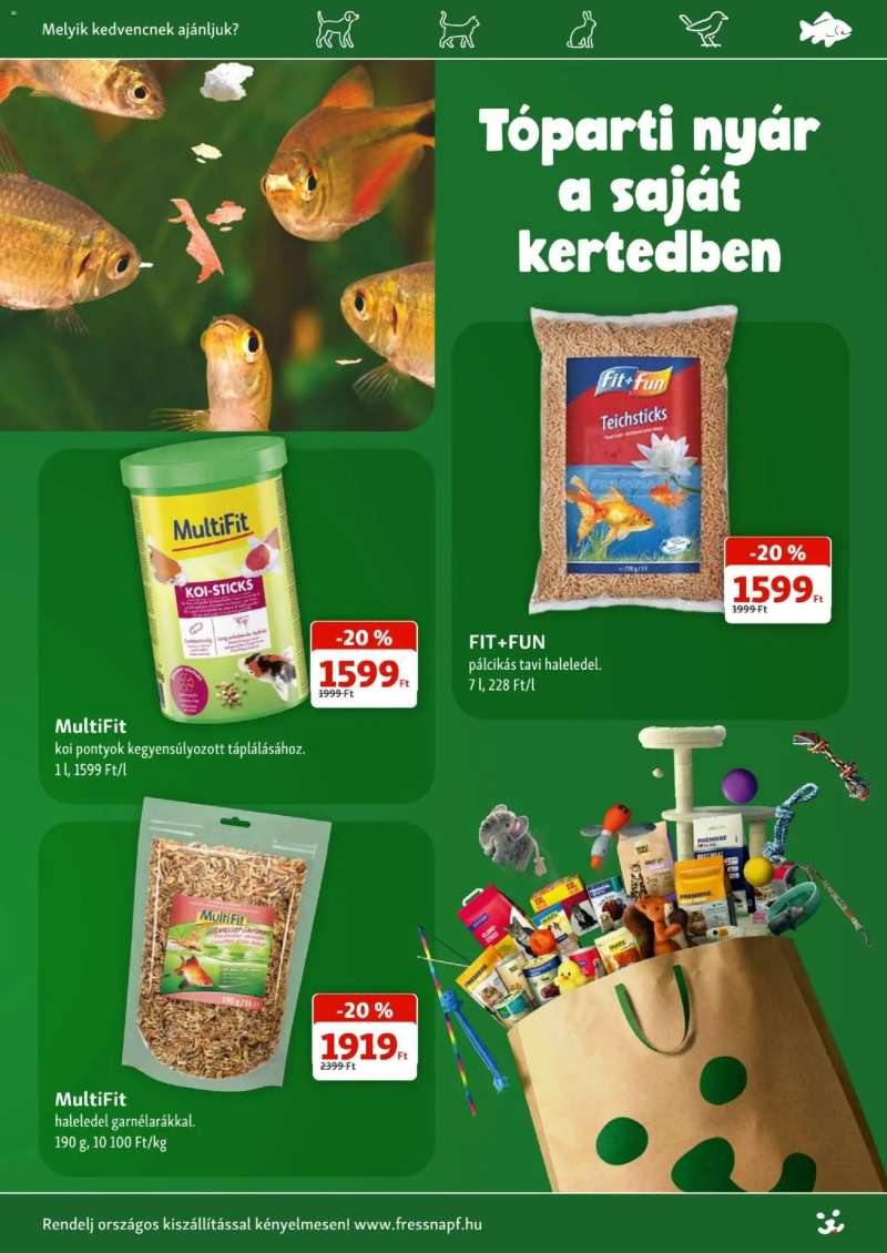 Fressnapf Fressnapf akciós újság 15 oldal