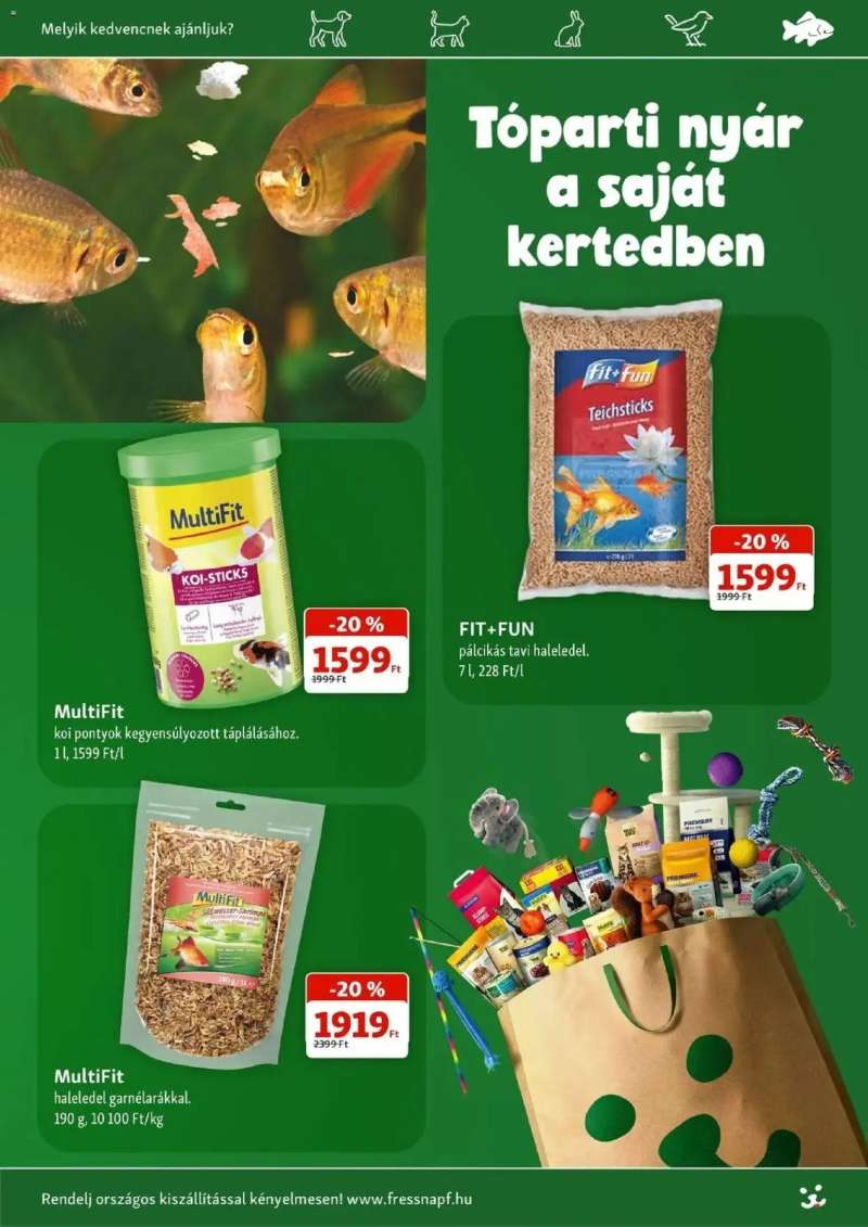 Fressnapf Fressnapf aktuális akciós újság 15 oldal