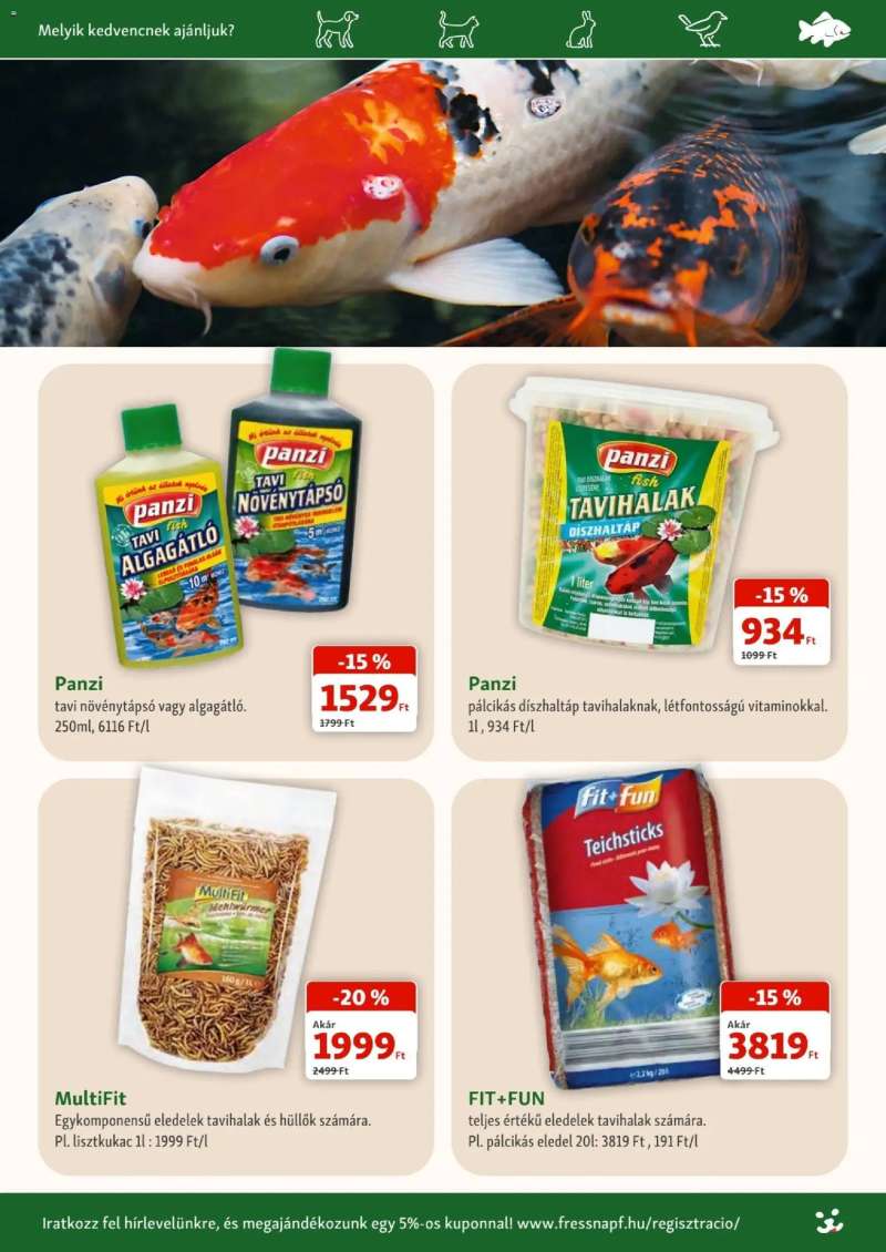Fressnapf Fressnapf akciós újság 14 oldal