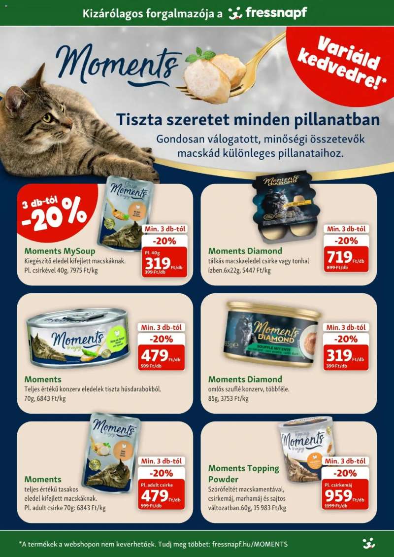 Fressnapf Fressnapf akciós újság 5 oldal