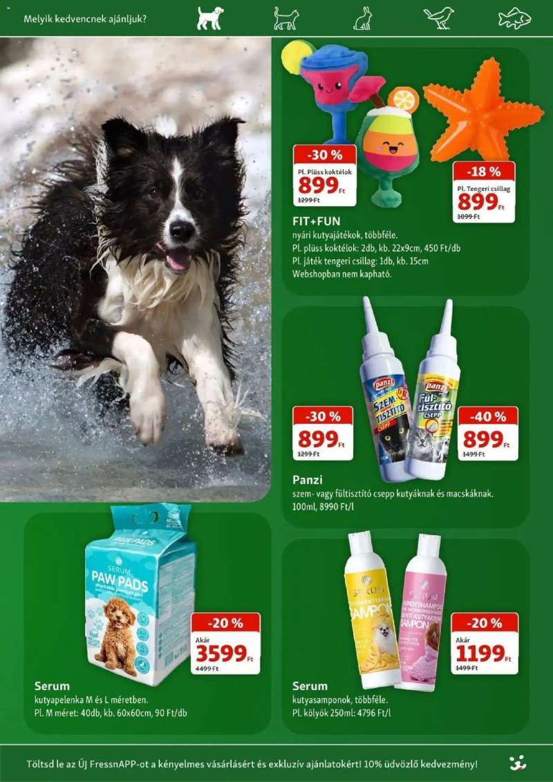 Fressnapf Fressnapf aktuális akciós újság 10 oldal