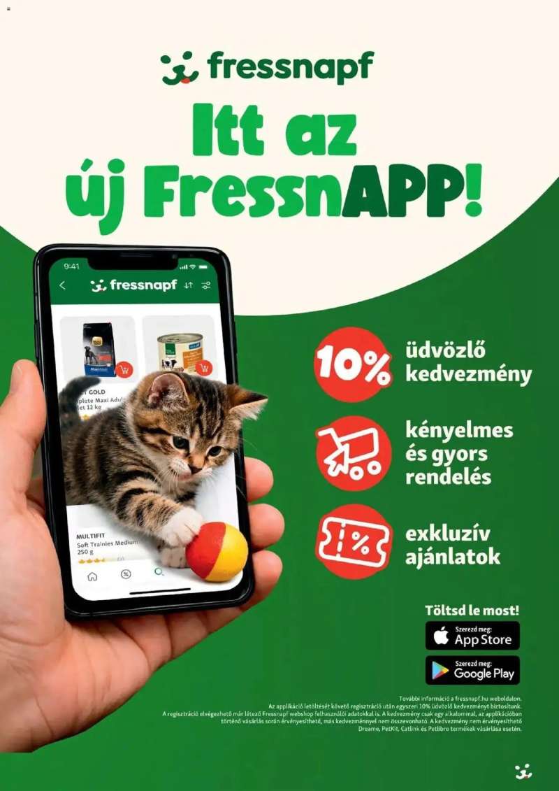 Fressnapf Fressnapf aktuális akciós újság 16 oldal