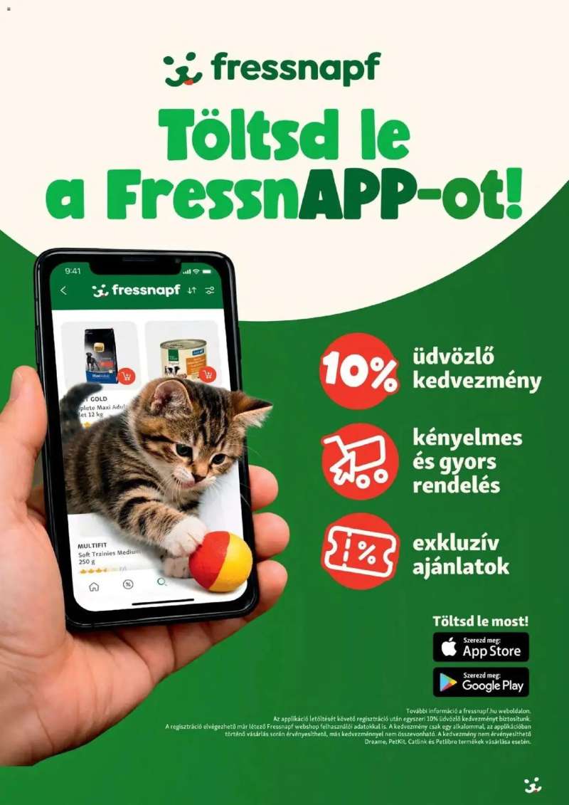 Fressnapf Fressnapf újság érvényessége 2026.09.09-ig 13 oldal