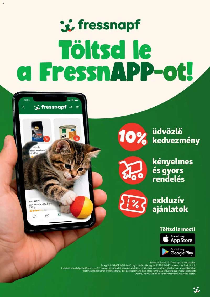 Fressnapf Fressnapf akciós újság 13 oldal