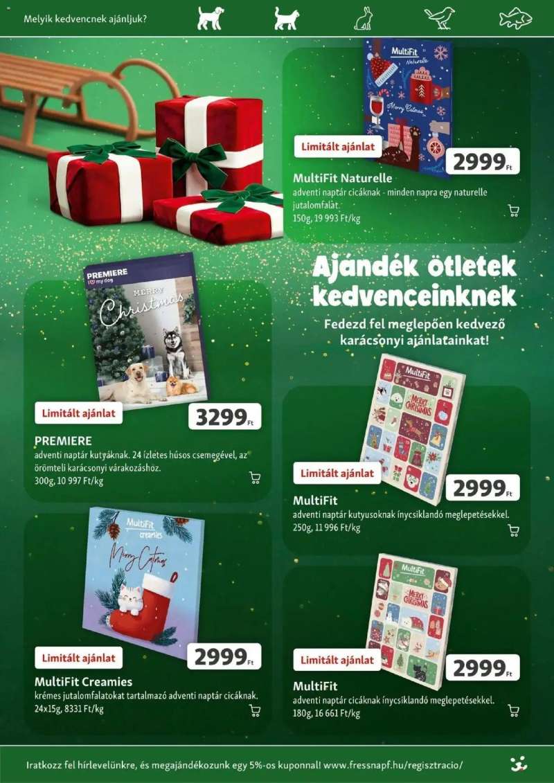 Fressnapf Fressnapf aktuális akciós újság 7 oldal