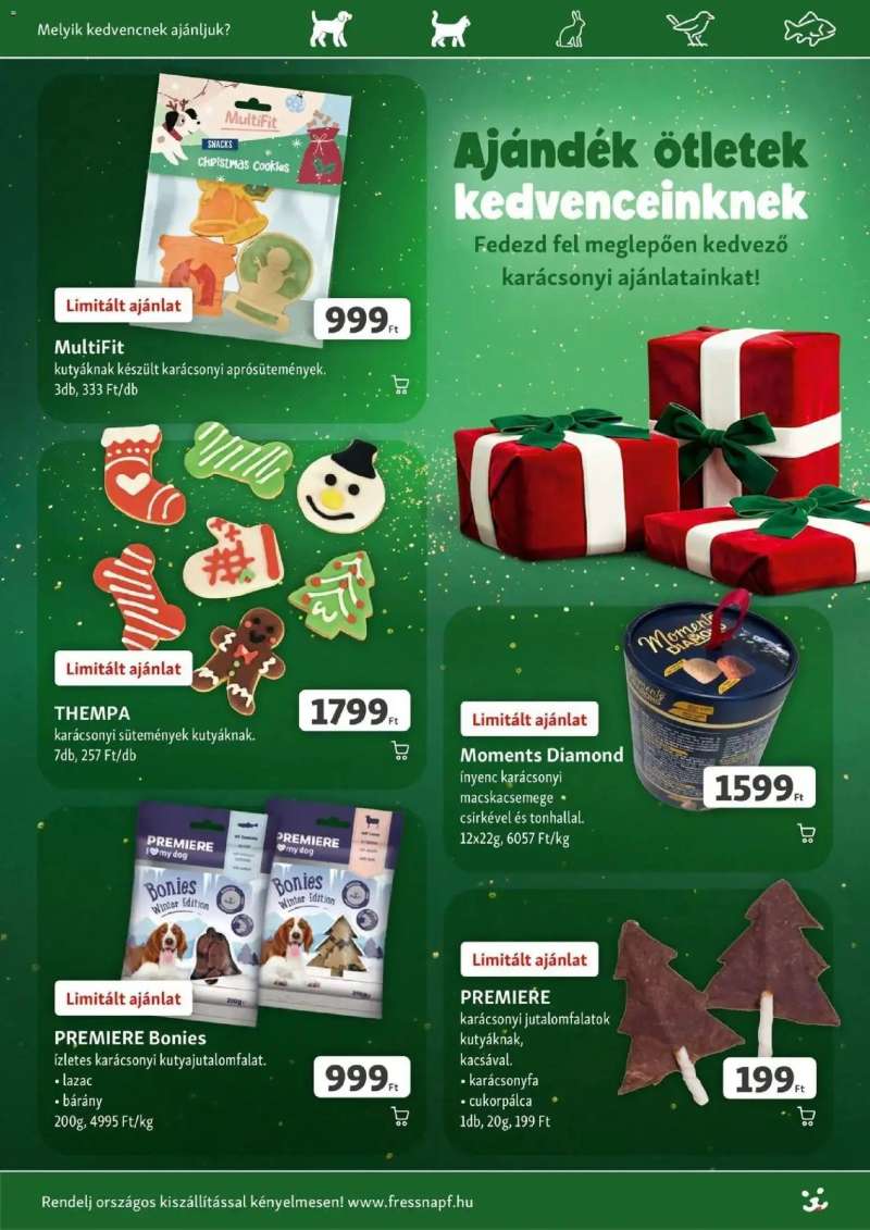 Fressnapf Fressnapf aktuális akciós újság 8 oldal