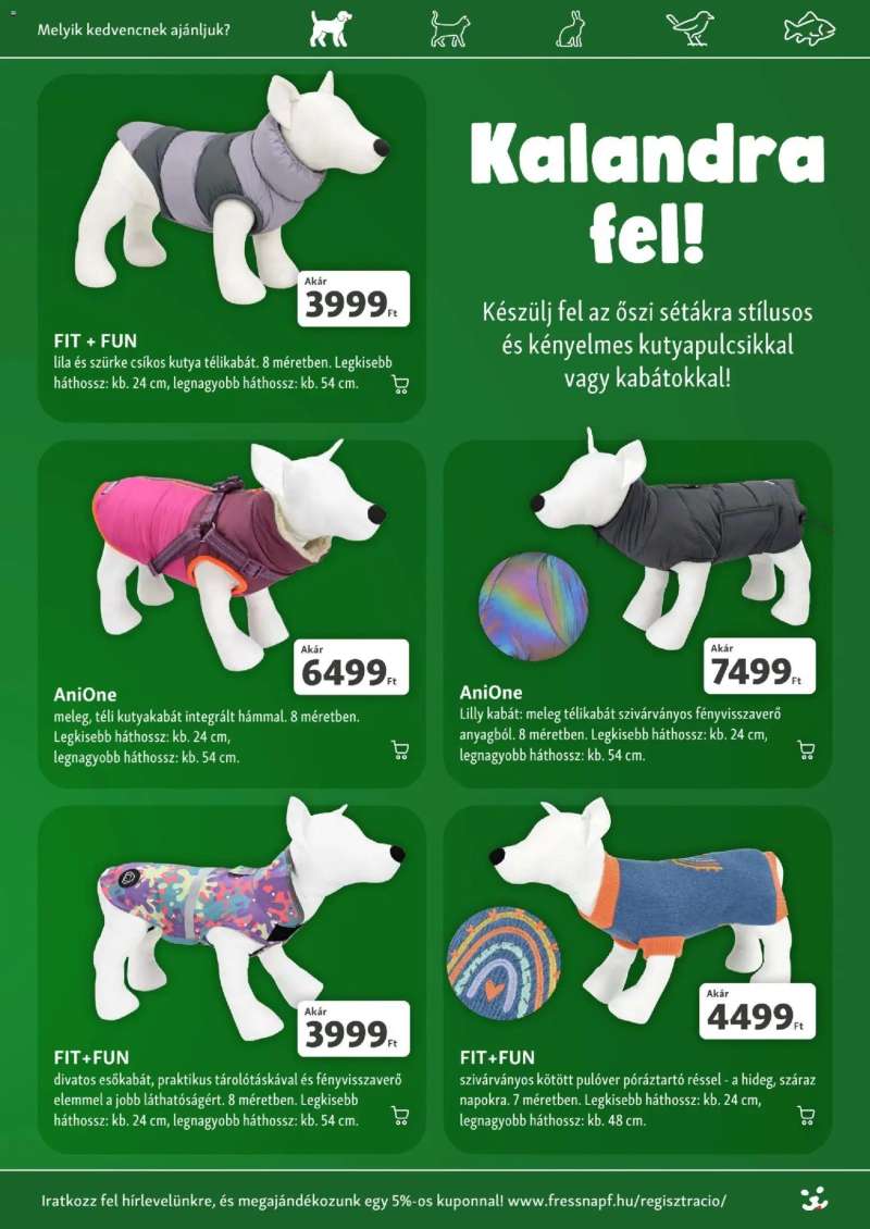 Fressnapf Fressnapf akciós újság 13 oldal