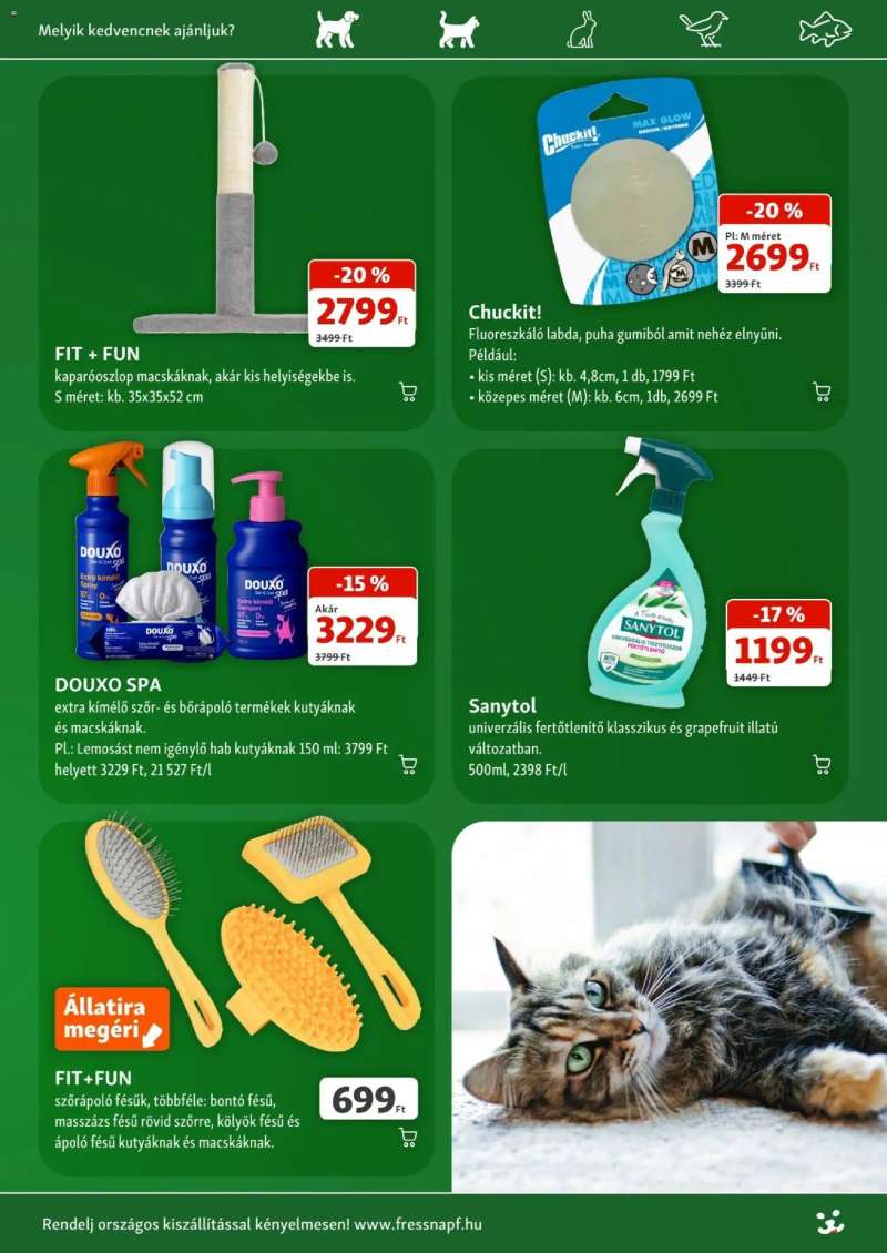Fressnapf Fressnapf akciós újság 14 oldal