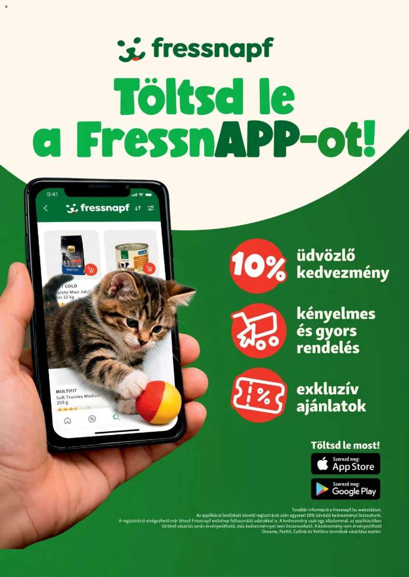 Fressnapf Fressnapf akciós újság 18 oldal
