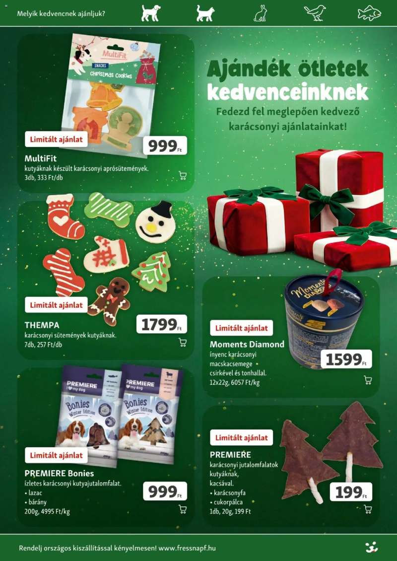 Fressnapf Fressnapf akciós újság 8 oldal