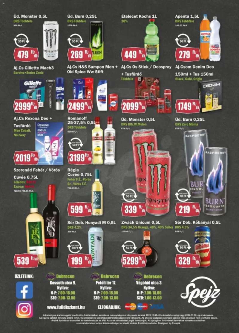 FullDiszkont Akciós újság FullDiszkont 4 oldal