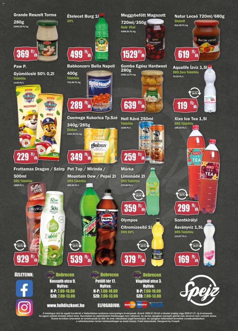 FullDiszkont Akciós újság FullDiszkont 4 oldal