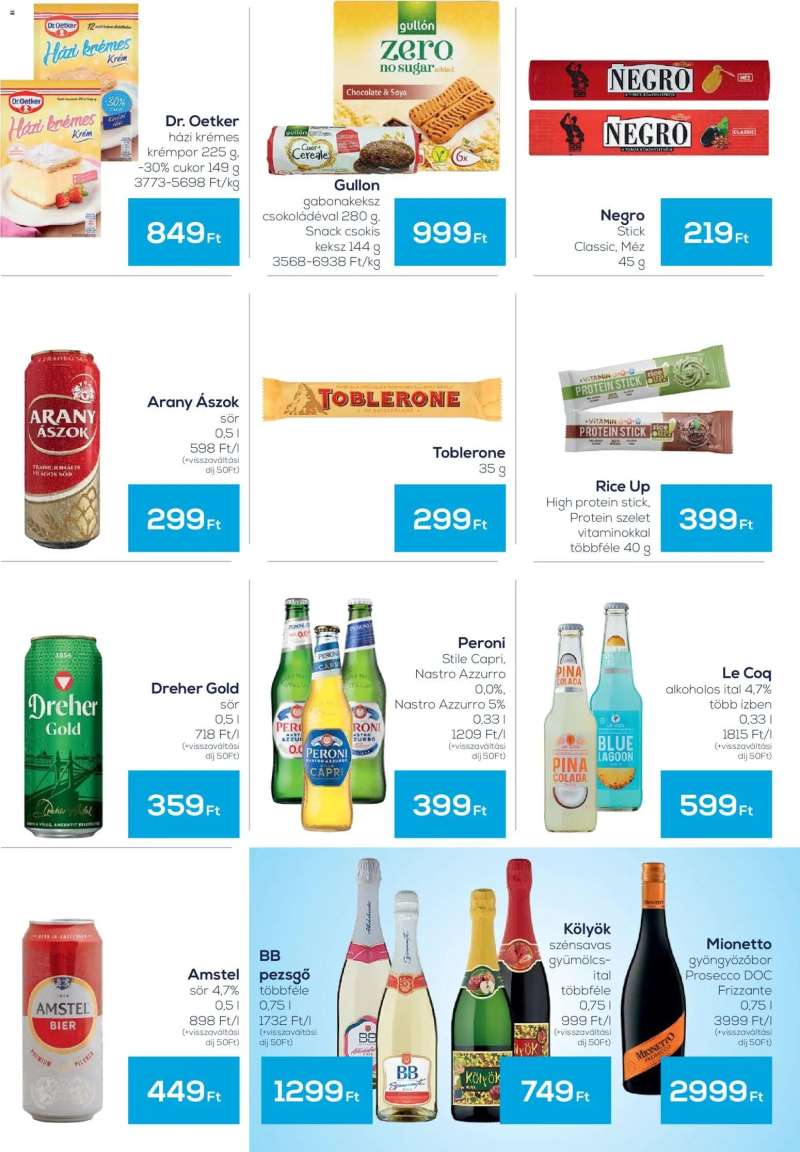 G'Roby Akciós újság G'Roby 3 oldal