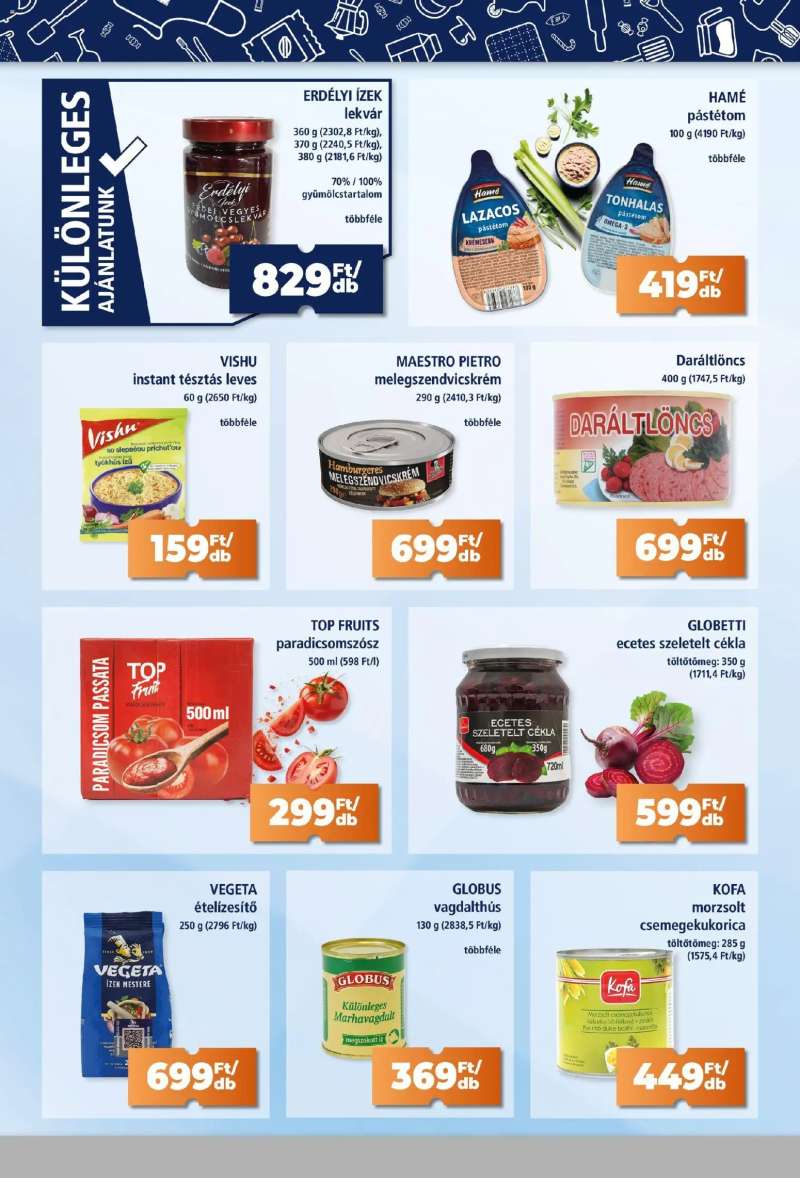 Goods Market Akciós újság Goods Market 4 oldal