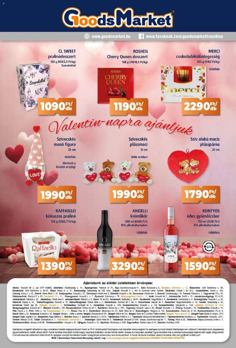 Goods Market Akciós újság Goods Market 7 oldal